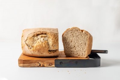 Pan de molde con masa madre