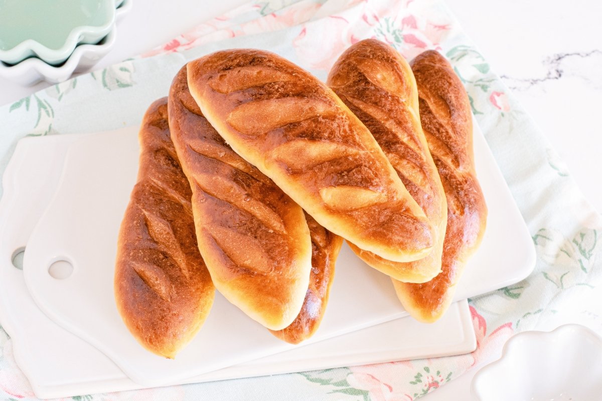 Pan de Viena listo para servir
