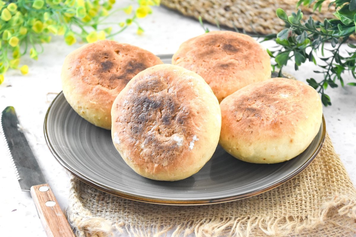 Pan de yogur listo para comer