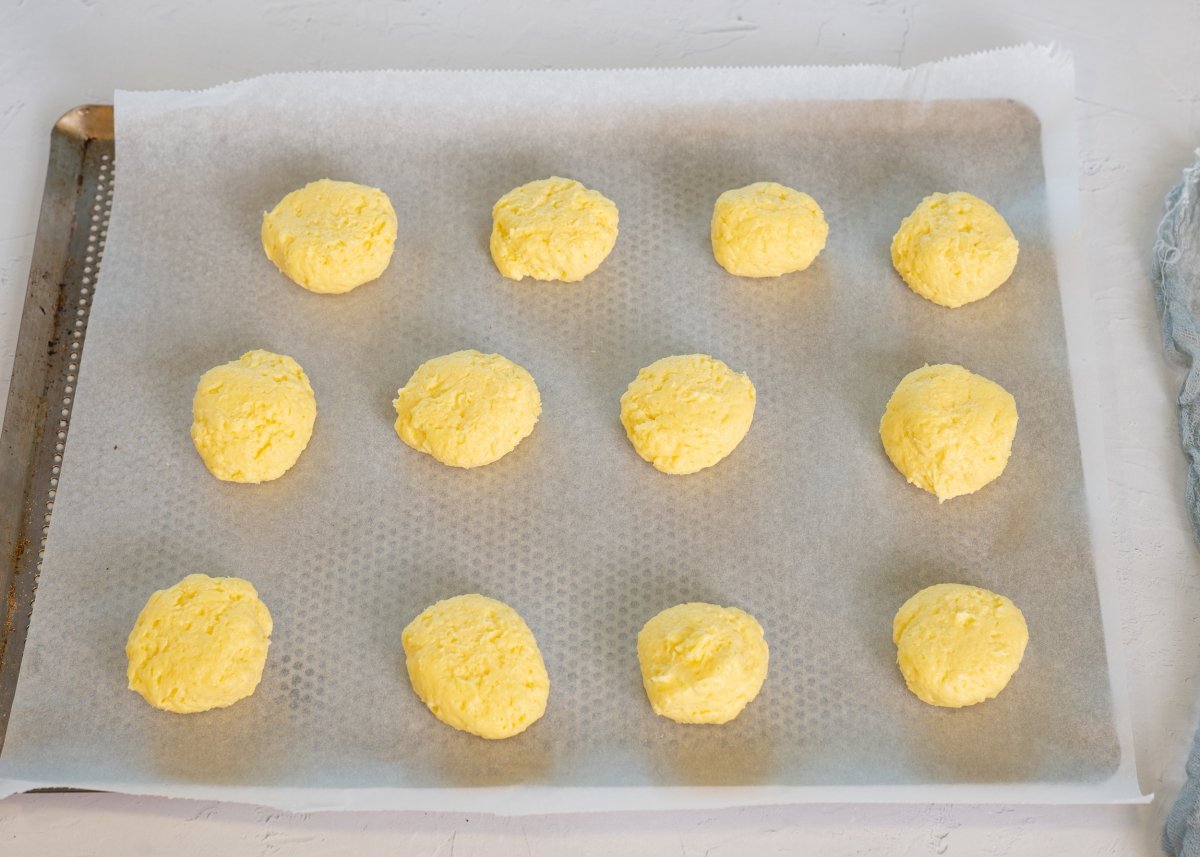 Pan de yuca formado