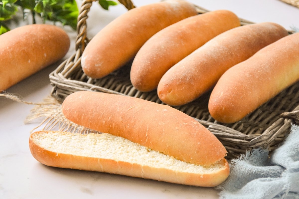 Pan para hot dog casero