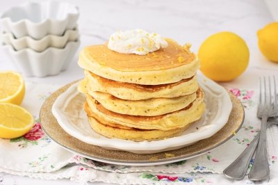 Pancakes de limón