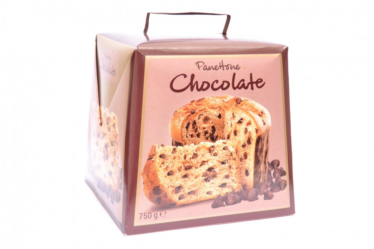 Panettone de Navidad de Mercadona con pepitas de chocolate