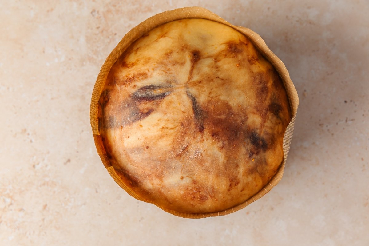 Panettone en Thermomix postreposo