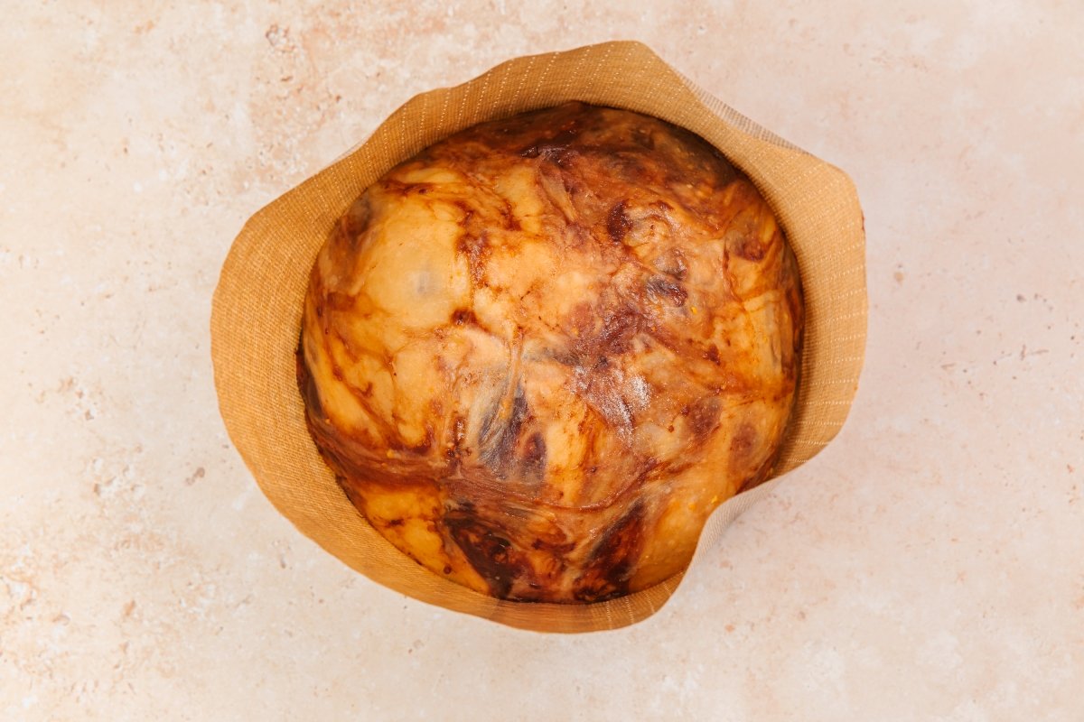 Panettone en Thermomix pre reposo