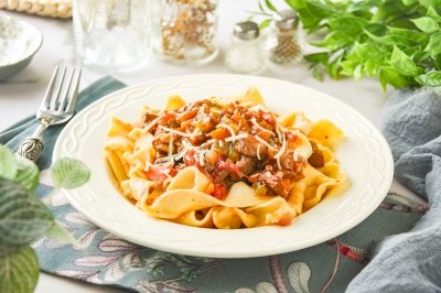 Pappardelle al ragú