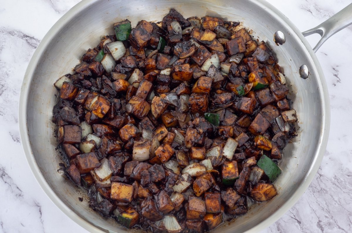 Pasta de soja con verduras para los jajangmyeon