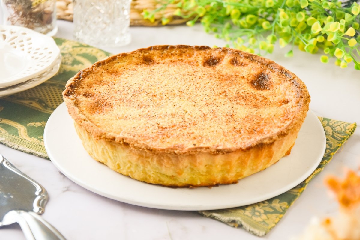Pastel de crema casero