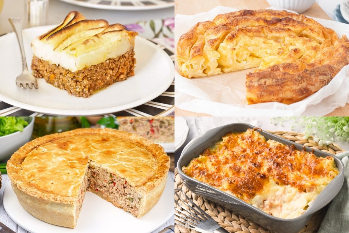 Recetas de pasteles salados calientes