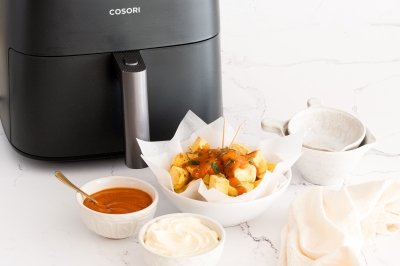 Patatas bravas en freidora de aire Cosori Turbo Blaze