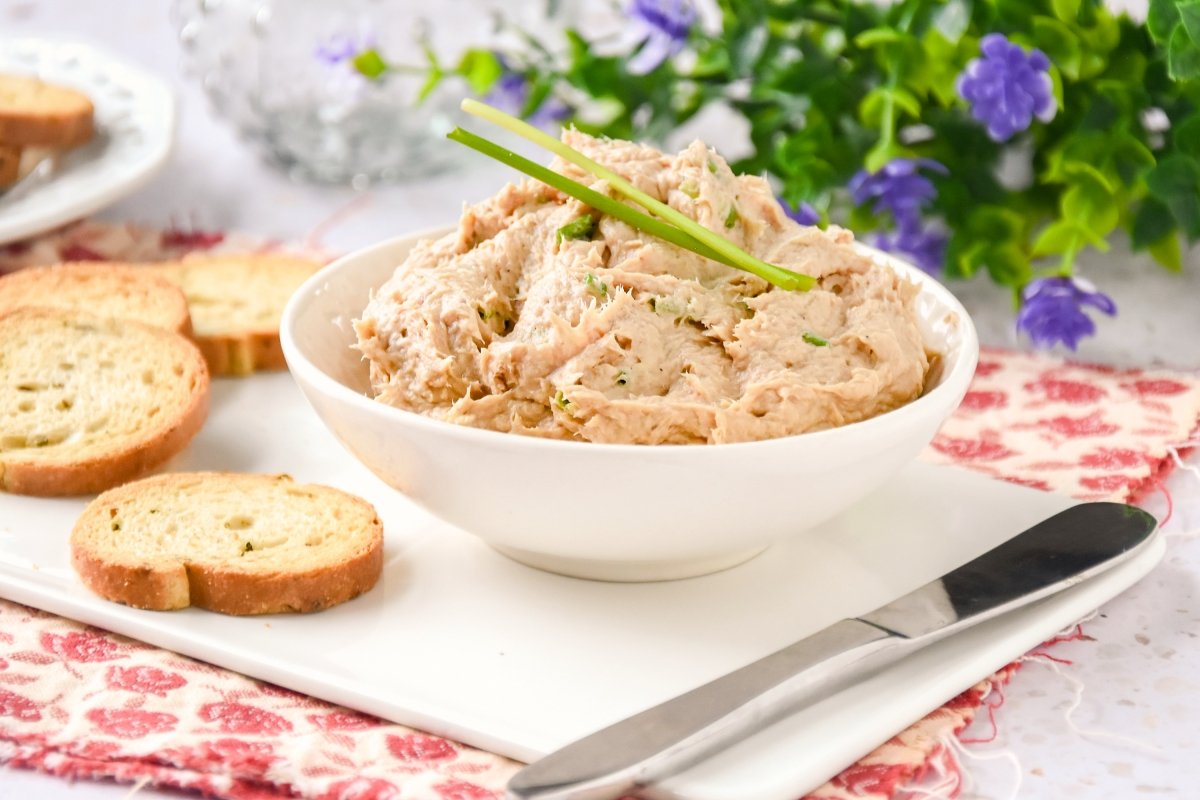 Paté de atún casero