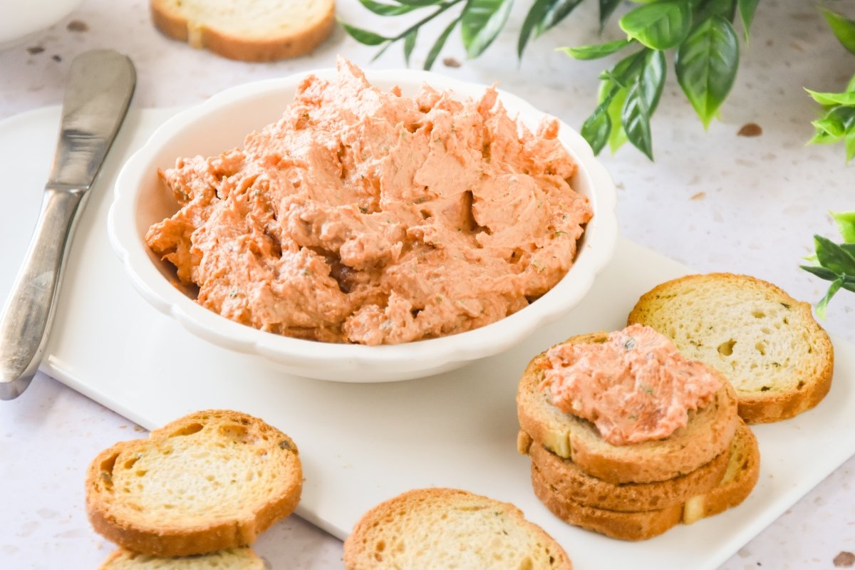 Paté de chorizo listo para comer