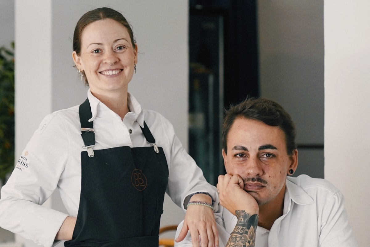 Patricia Moliner y Rafa Liñán del restaurante Barra Baja de Sevilla