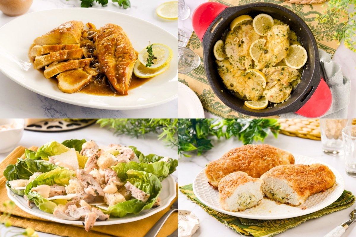 Recetas con pechuga de pollo