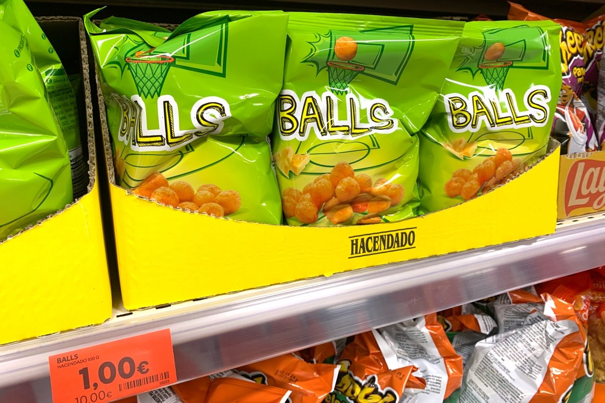 Pelotazos de queso o balls Hacendado