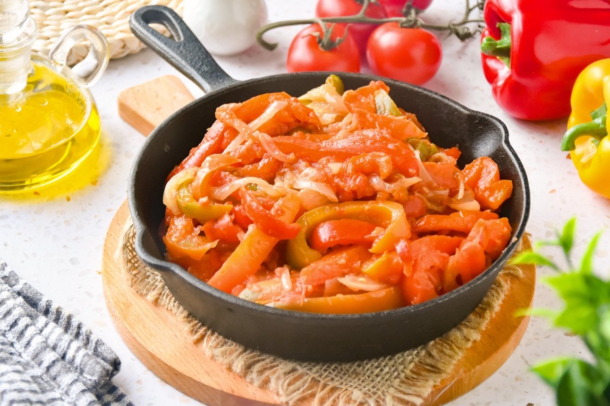 Peperonata casera