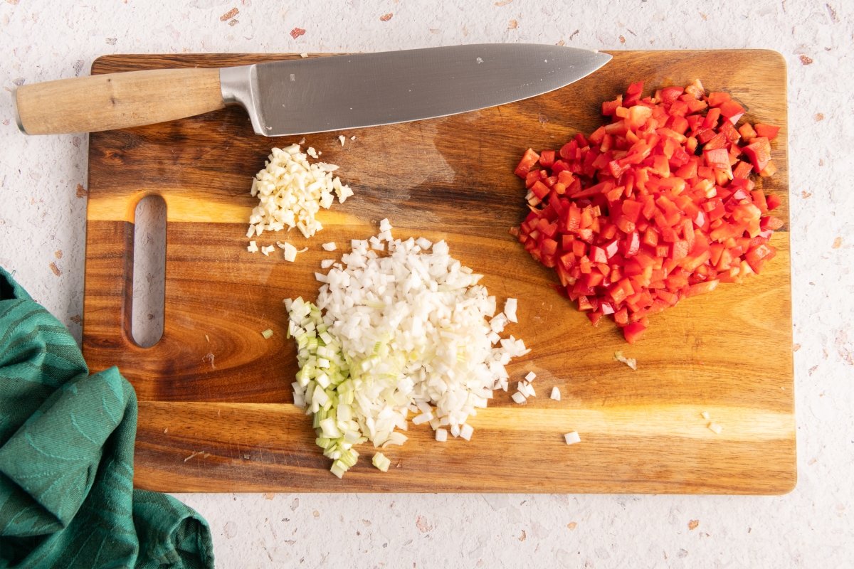 Picada para el sofrito de las hallaquitas