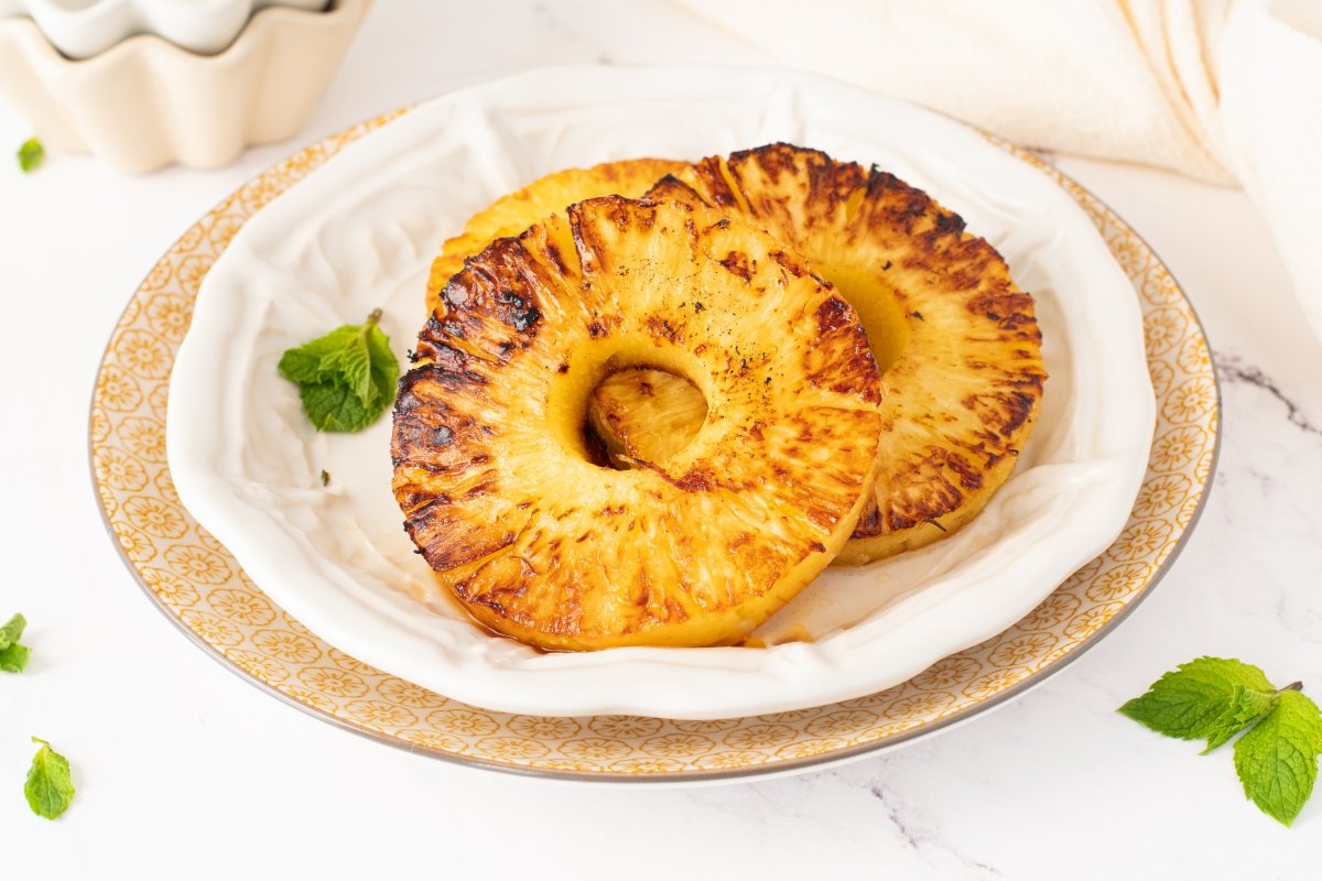 Piña a la plancha