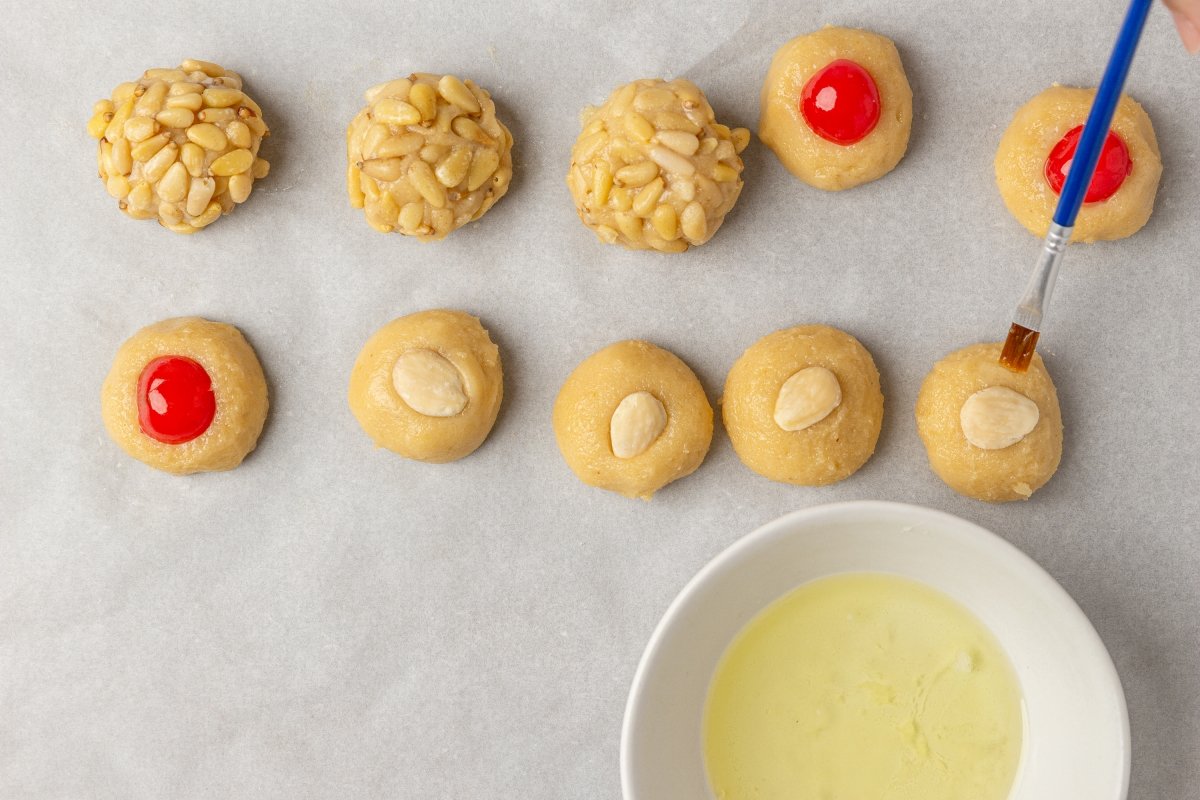 Pincelando con clara los panellets en Thermomix