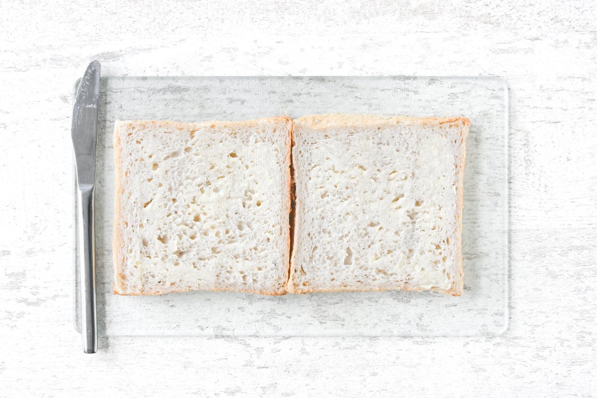Pintamos el pan con la mantequilla