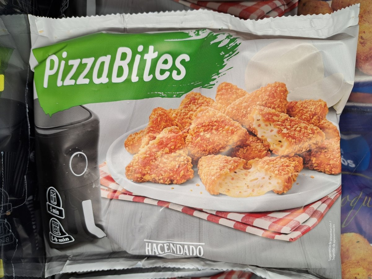 Pizza Bites Hacendado ultracongelados