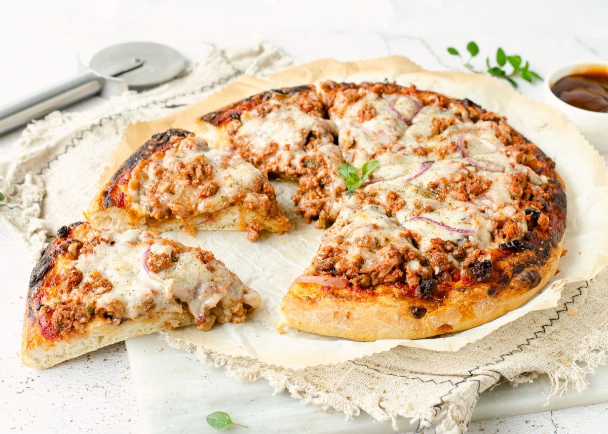 Pizza de carne de Pizza Hut