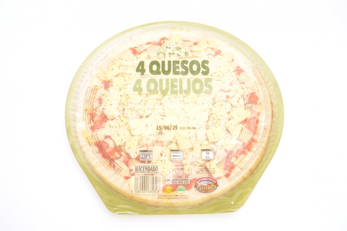 Pizza fresca 4 Quesos de Hacendado