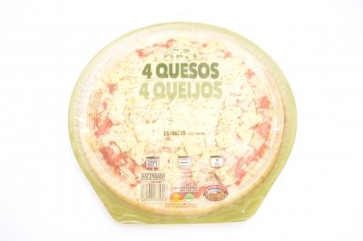 Pizza 4 quesos Mercadona: ingredientes, precio y opinión