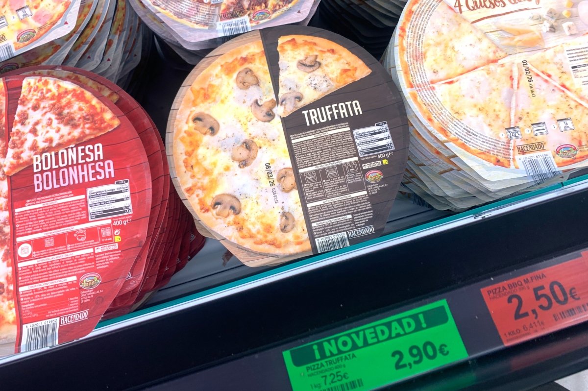 Pizza Truffata ultracongelada de Mercadona