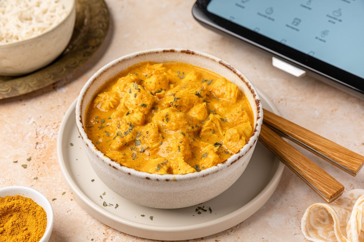 Pollo al curry con Thermomix