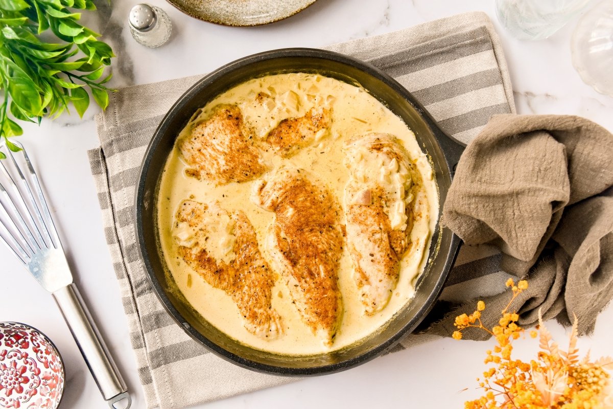 Pollo cajún casero