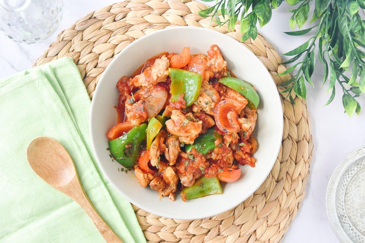 Pollo Jalfrezi casero