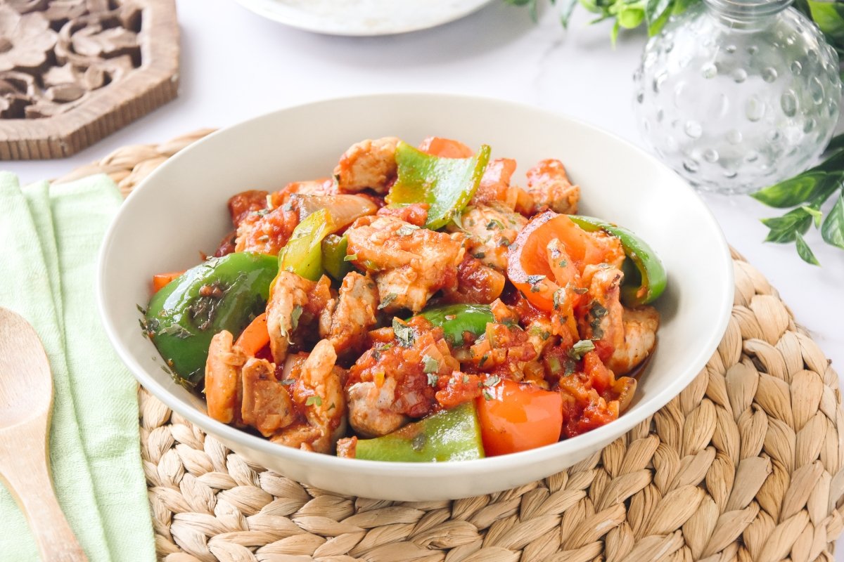 Pollo Jalfrezi listo para comer