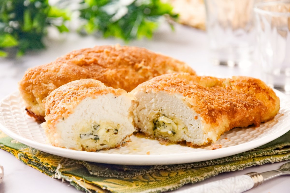 Pollo Kiev casero