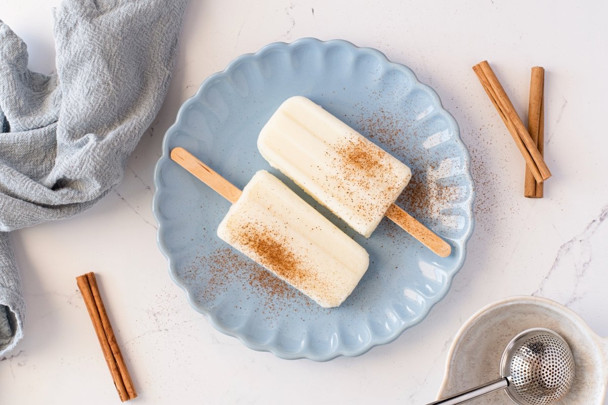 Polos de leche merengada