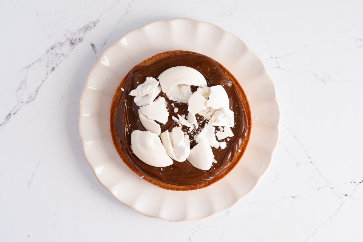 Ponemos el dulce de leche del chajá