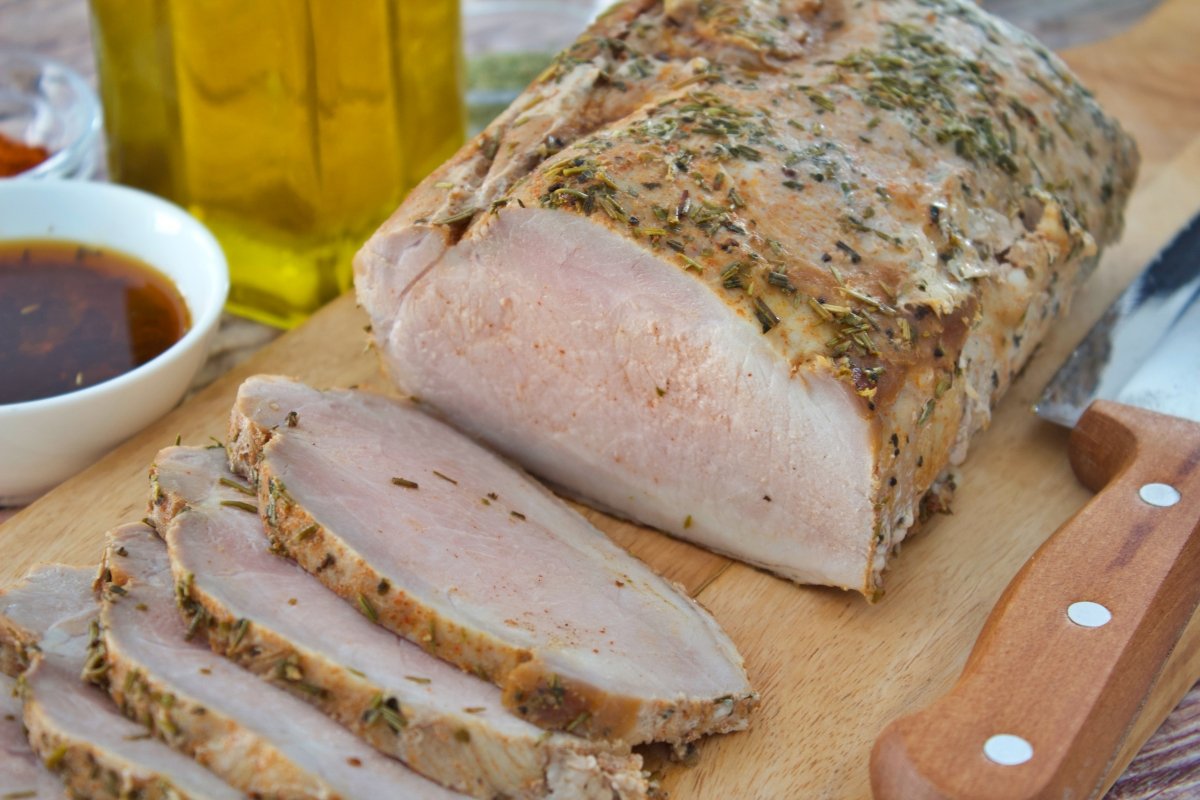 pureza maestría problema Lomo de cerdo al horno: receta sencilla, jugosa y tierna
