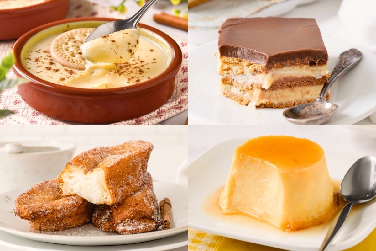Recetas de postres de la abuela