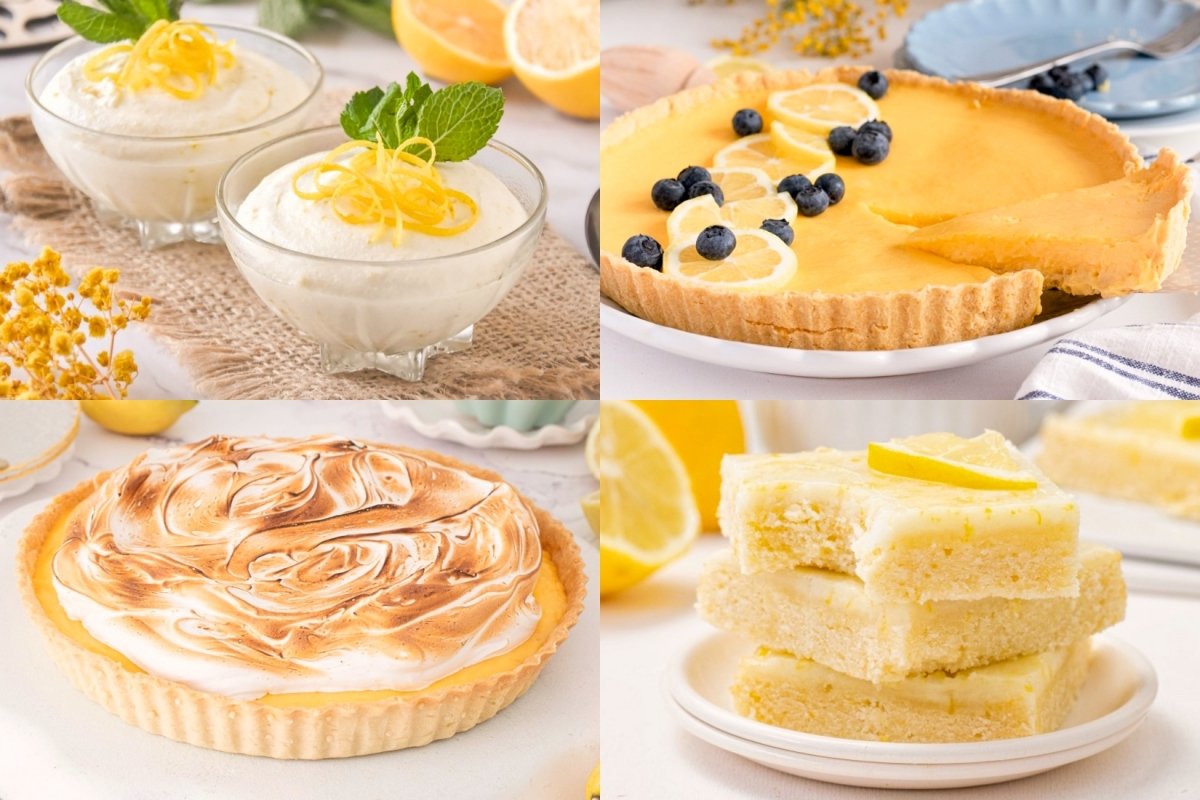 Postres de limón