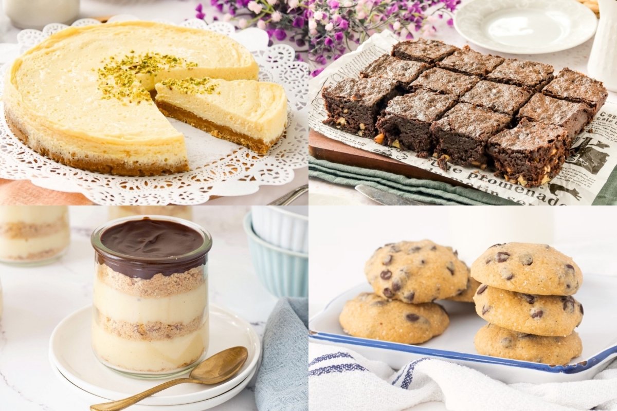 Postres con microondas