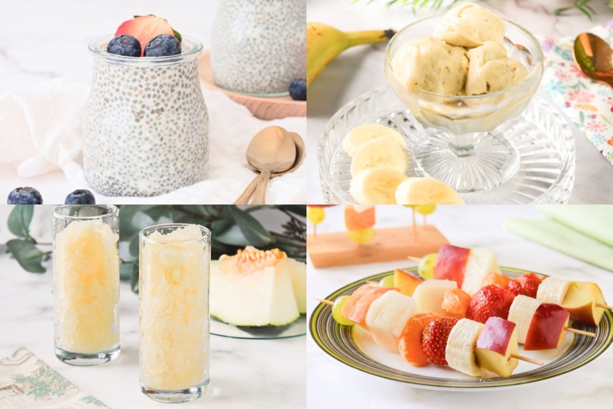 Recetas de postres saludables