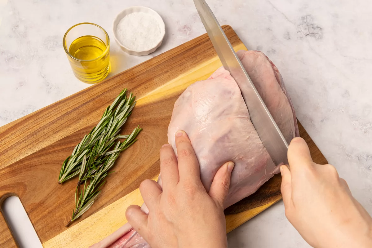 Preparación: paso a paso para un cordero asado perfecto