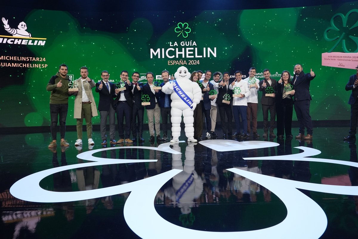 Premiados con la estrella verde Michelin en 2024