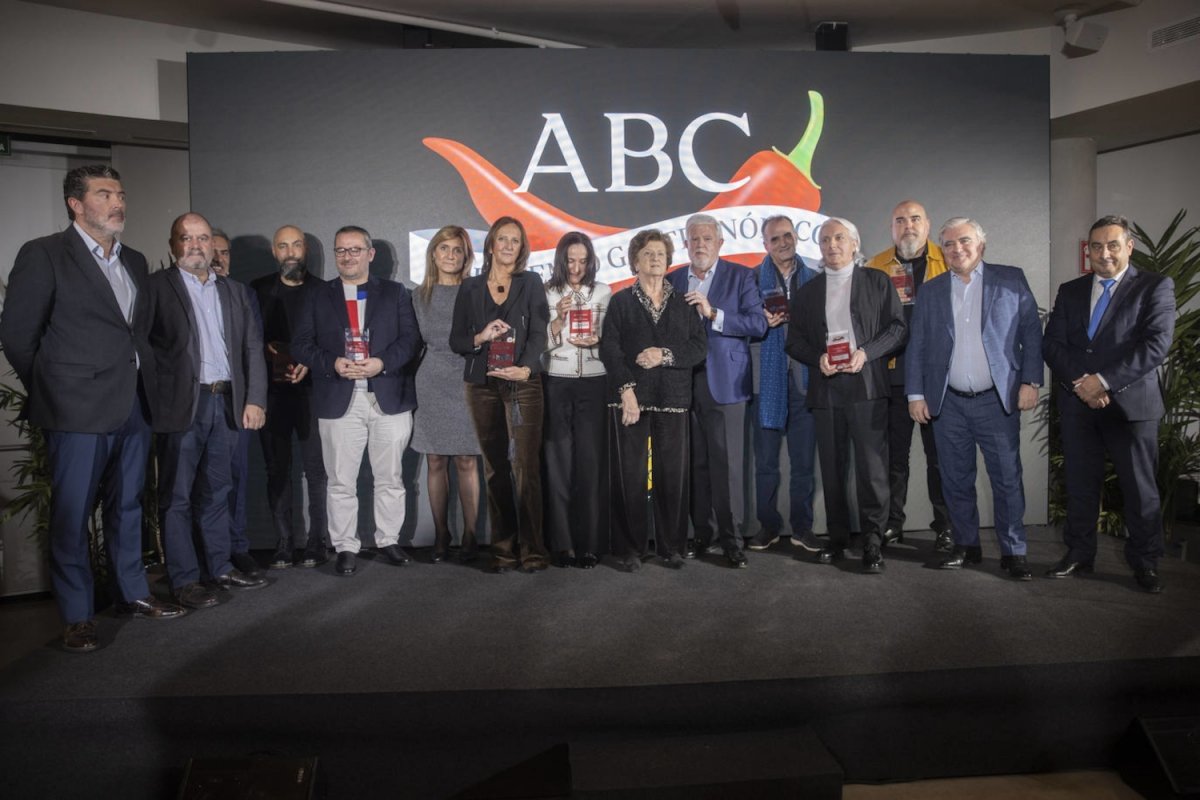 Premiados en la última entrega de los premios ABC Salsa de Chiles