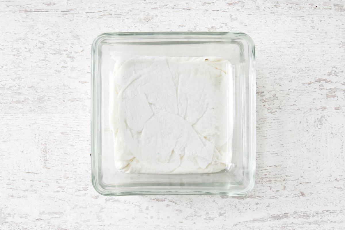 Prensamos el paneer