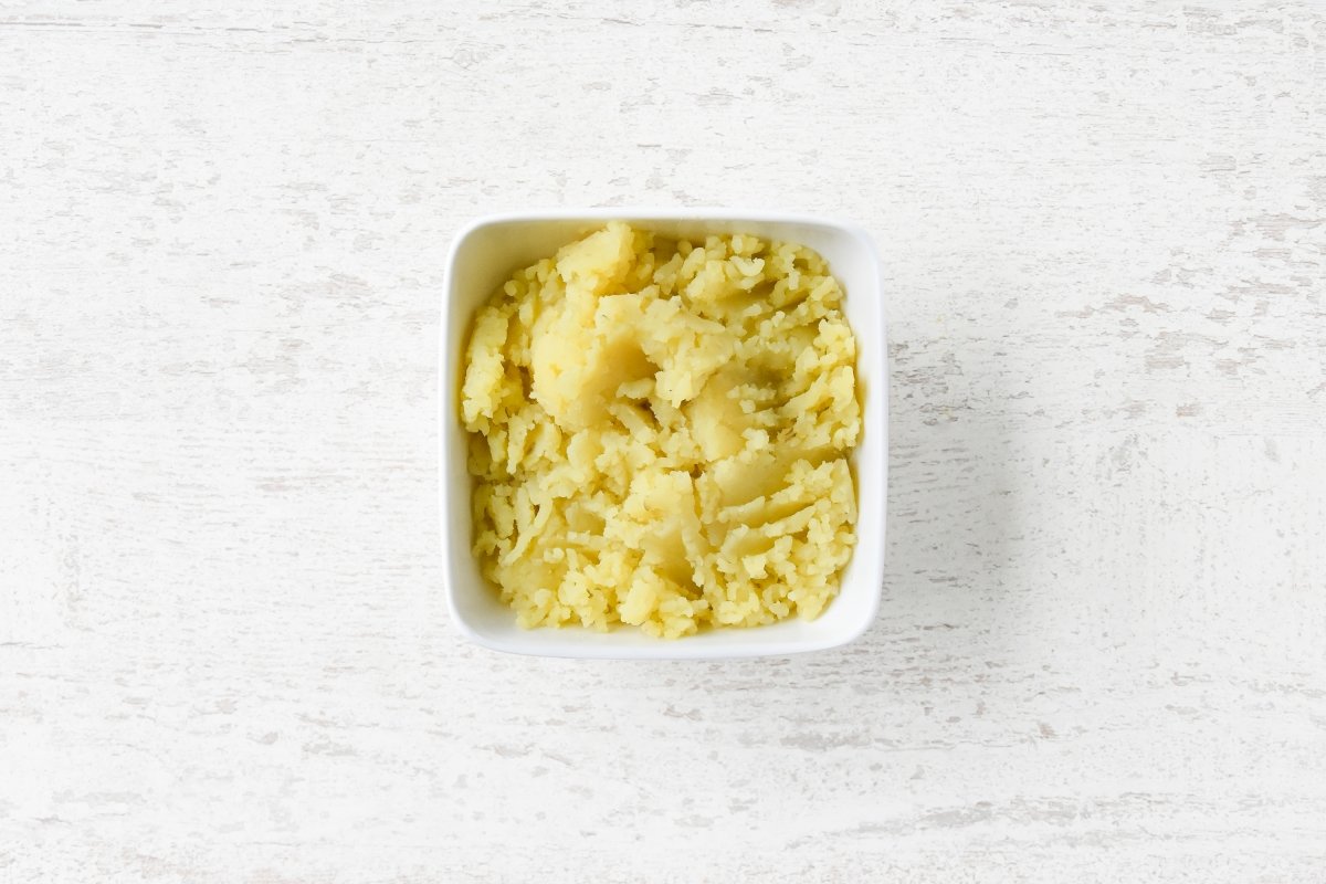 Preparamos el puré de patatas