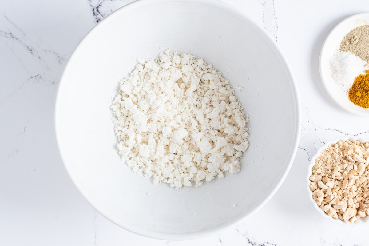 Preparamos el relleno del börek