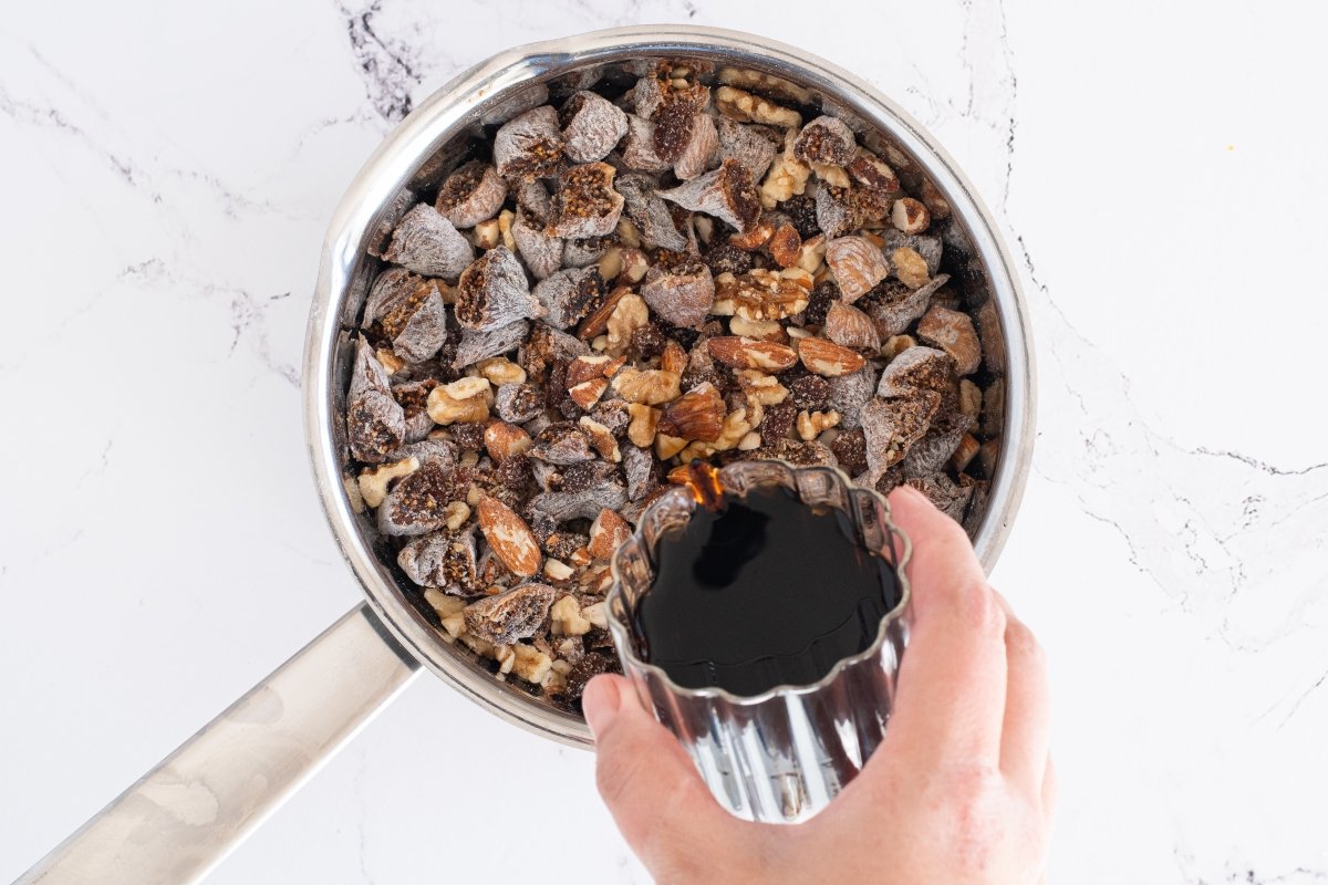 Preparamos el relleno del buccellato