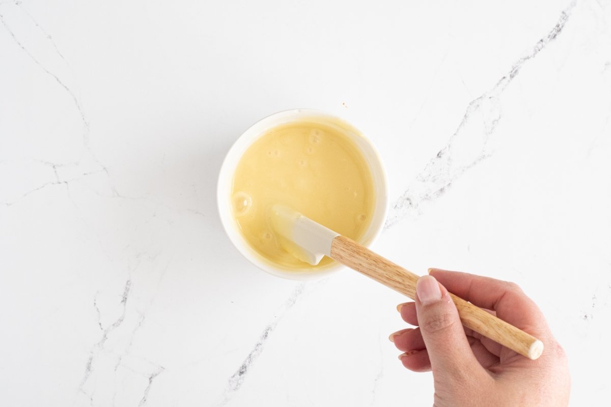 Preparamos la crema de chocolate blanco