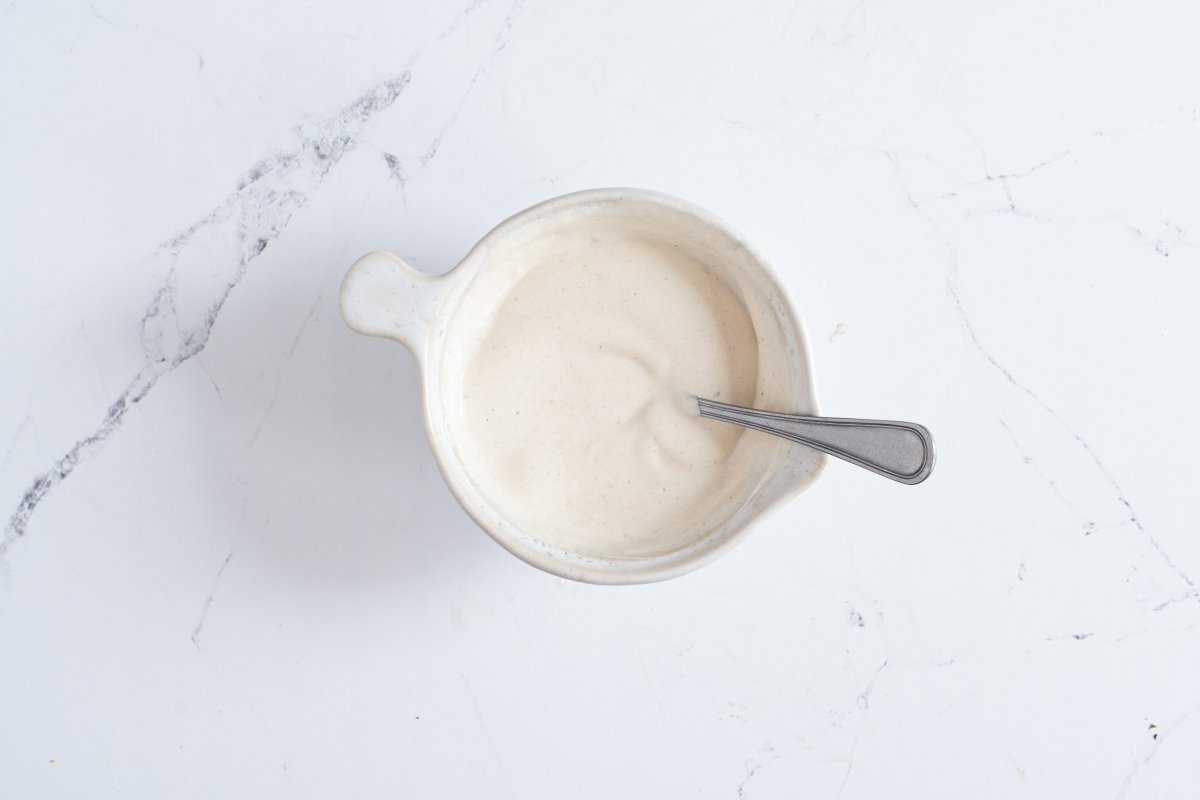 Preparamos la salsa de los arayes